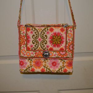 Vera Bradley Julia Purse with Folkloric Design